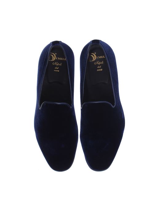 Smooth velvet loafers DI MELLA | GE3149BLU